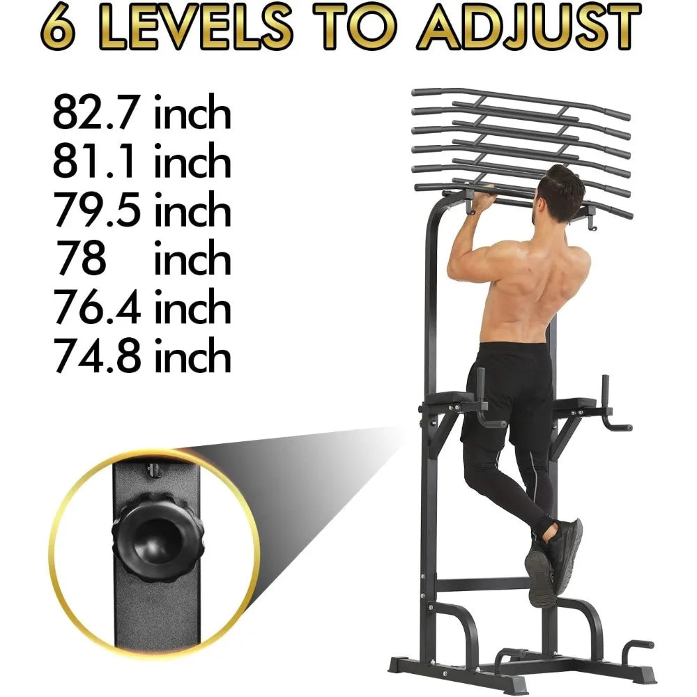 Power Tower, Pull Up/Dip Station Home Gym