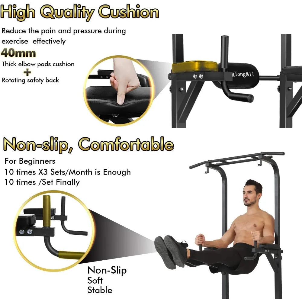 Power Tower, Pull Up/Dip Station Home Gym