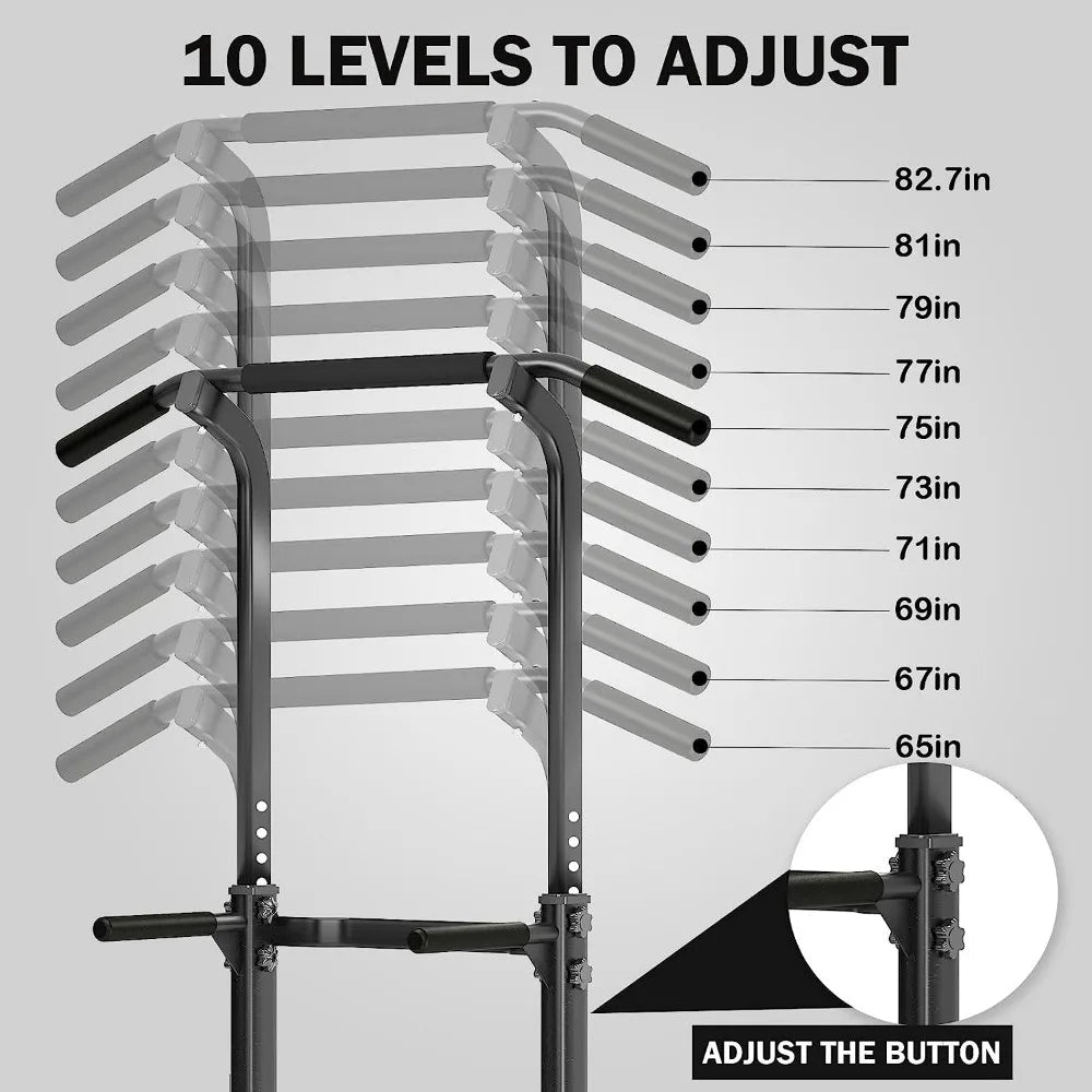 Dip Station, Pull Up Bar Home Gym