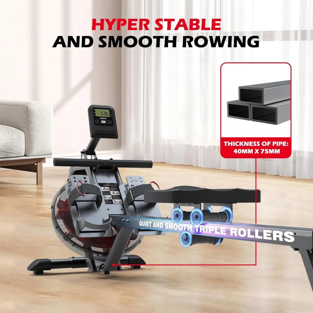 Enhanced Resistance Rowing Machine