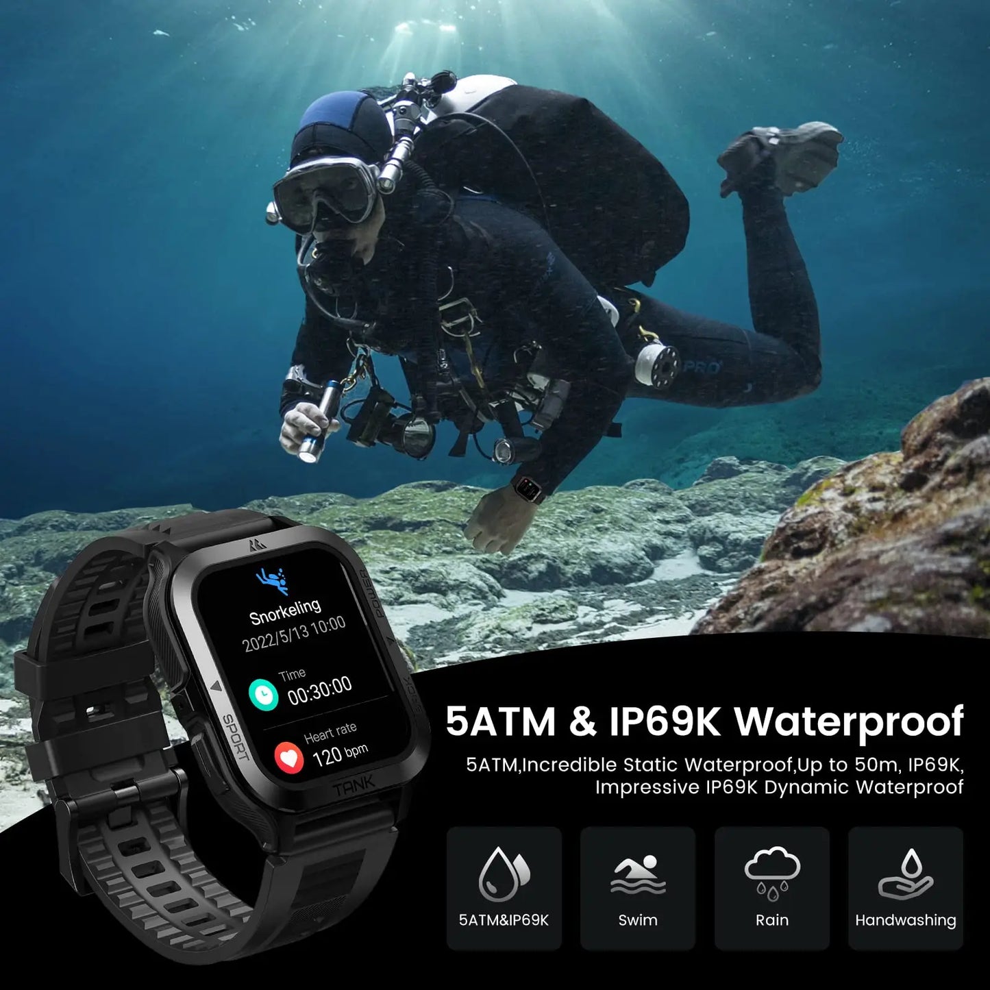 KOSPET TANK M2 Ultra Smartwatch