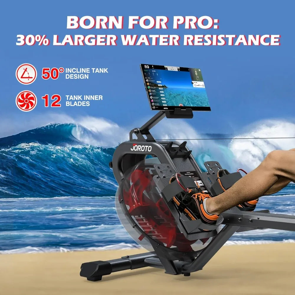 Enhanced Resistance Rowing Machine