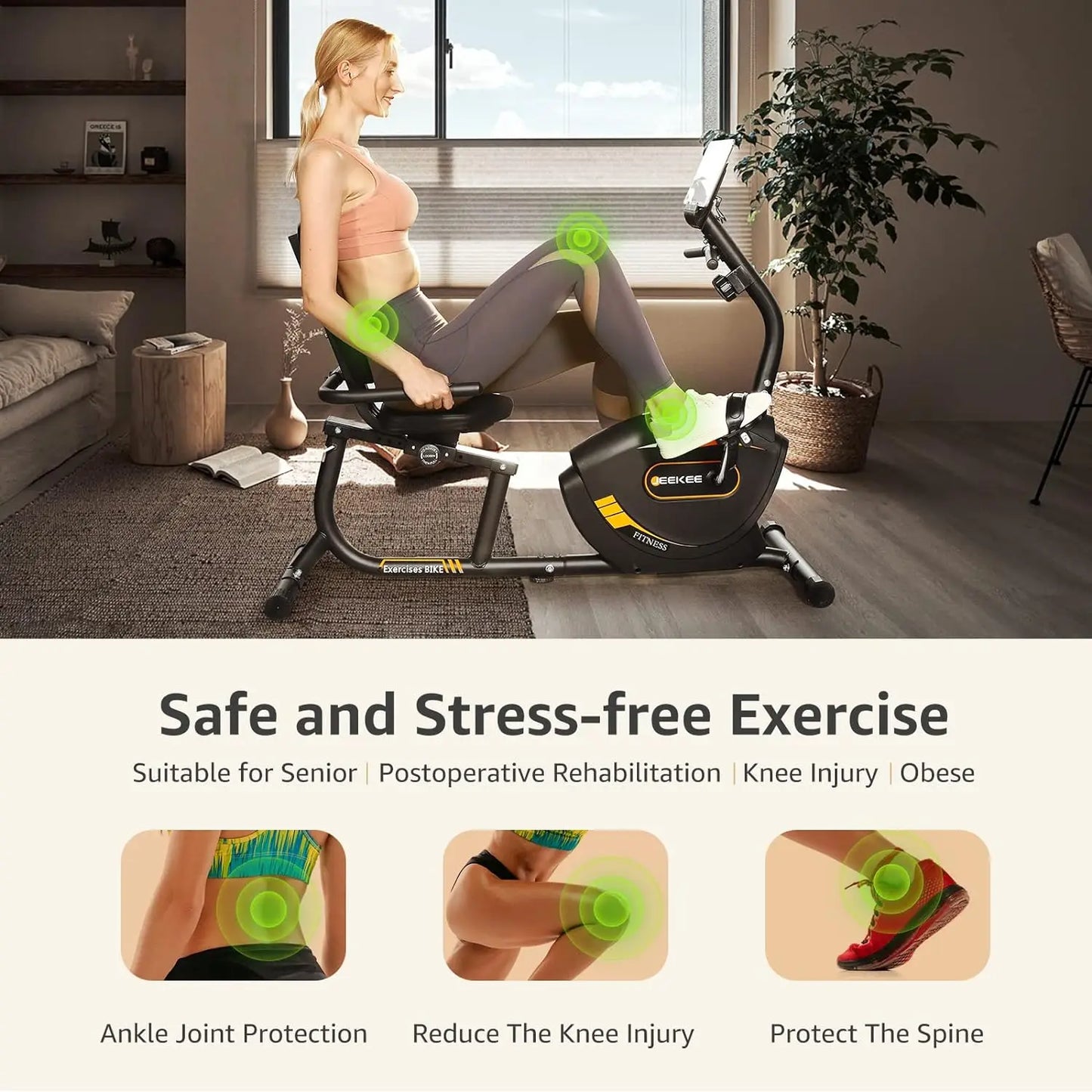 Indoor Exercise Bike for Home Workouts