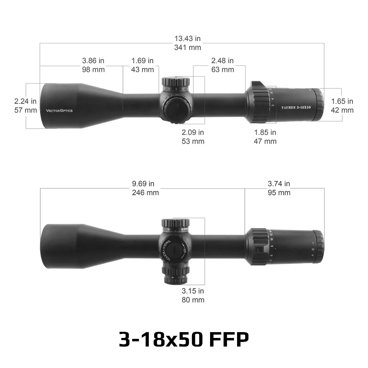 Vector Optics Taurus Riflescopes