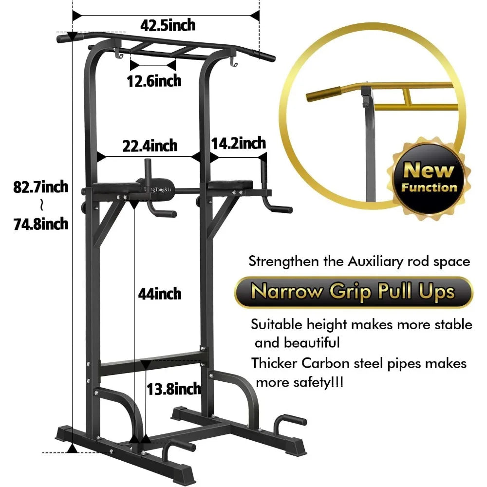 Power Tower, Pull Up/Dip Station Home Gym